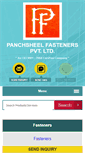 Mobile Screenshot of panchsheelfasteners.net