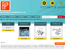 Tablet Screenshot of panchsheelfasteners.net